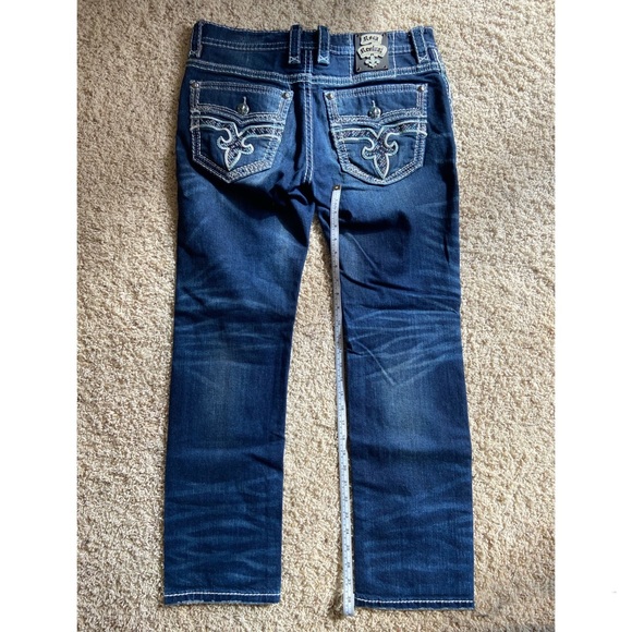 Men’s Dark Rock Revival Jeans - Picture 4 of 4